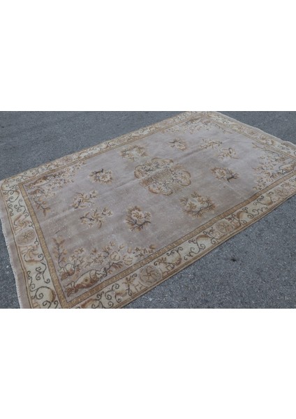 Türk Halısı, Eskitme Halı, Halı, 172 x 263 cm Mor Halı, Bohemsı Büyük Halı, Salon Halı, 4842