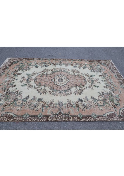 Eskitme Halı, Türk Halısı, Halı, 171 x 269 cm Pempe Halı, Organik Büyük Halı, Ofice Yer Halı, 4894 modelleri