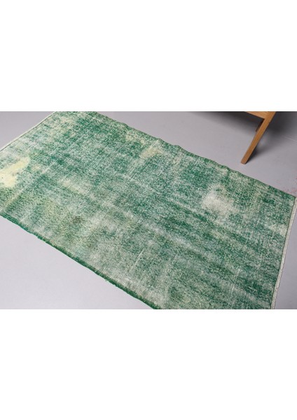 Eskitme Halı, Türk Halısı, Halı, 113 x 199 cm Yeşil Halı, El Yapımı Banyo Halı, Bahçe Alan Halı, 9095 modelleri