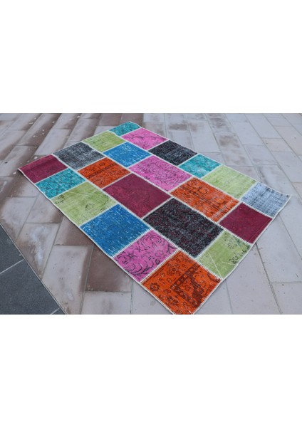 Eskitme Halı, Türk Halısı, Halı, 161 x 230 cm Kırmızı Halı, El Yapımı Alan Halı, Kabilesı Alan Halı, fiyatları