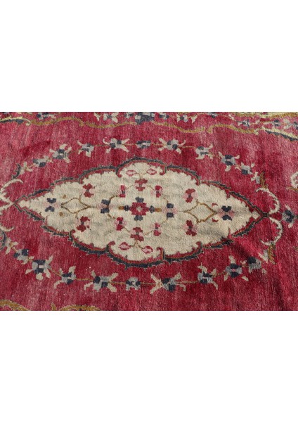 Eskitme Halı, Türk Halısı, Halı, 130 x 268 cm Kırmızı Halı, El Yapımı Banyo Halı, 3290