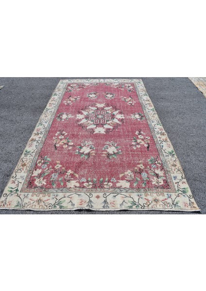 Eskitme Halı, Türk Halısı, Halı, 178 x 299 cm Bej Halı, Oturma Odası Halı, Ofice Yer Halı, 9227
