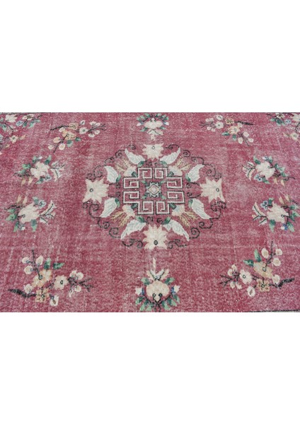 Eskitme Halı, Türk Halısı, Halı, 178 x 299 cm Bej Halı, Oturma Odası Halı, Ofice Yer Halı, 9227