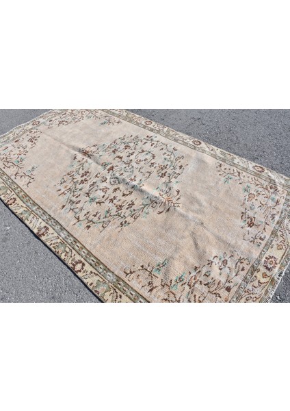 Eskitme Halı, Türk Halısı, Halı, 151 x 261 cm Pempe Halı, Bahçe Salon Halı, Organik Yer Halı, 8799 fiyatları