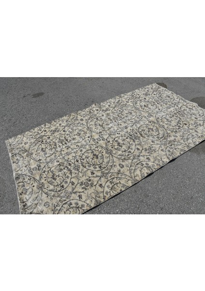 Eskitme Halı, Türk Halısı, Halı, 132 x 240 cm Bej Halı, Yün Alan Halı, Anadolusı Alan Halı, 6112 fırsatları