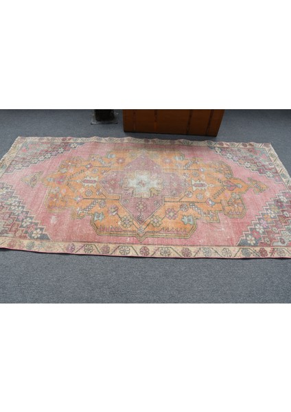 Türk Halısı, Eskitme Halı, Halı, 129 x 260 cm Kırmızı Halı, Bohemsı Alan Halı, El Yapımı Alan Halı, 1 modelleri