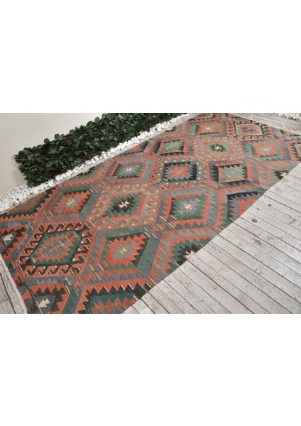 Eskitme Halı, Türk Halısı, Halı, 154 x 310 cm Kırmızı Halı, Yer Halı, El Yapımı Büyük Halı, 7405 fiyatları