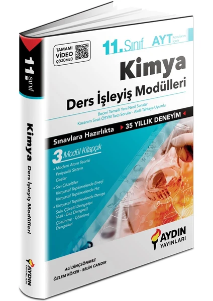 Aydın Yayınları 11. Sınıf  Kimya Ders İşleyiş Modülleri