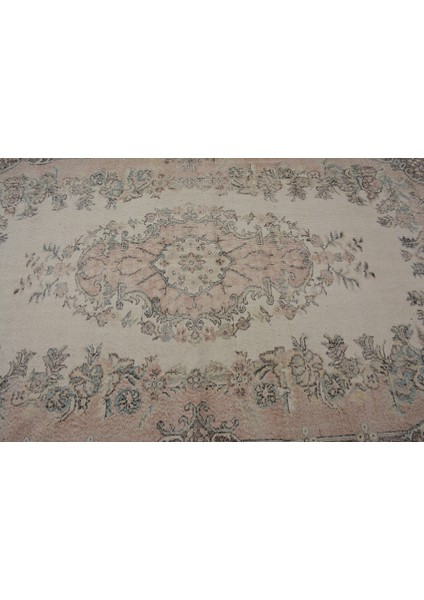 Türk Halısı, Eskitme Halı, Halı, 170 x 285 cm Bej Halı, Kabilesı Salon Halı, Ofice Yer Halı, 11637