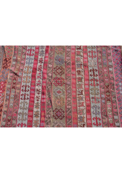 Eskitme Halı, Türk Halısı, Halı, 191 x 277 cm Pempe Halı, El Yapımı Oturma Odası Halı, 8836