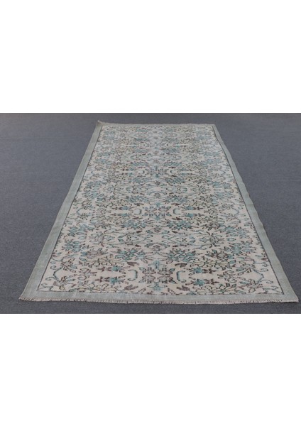 Türk Halısı, Eskitme Halı, Halı, 161 x 257 cm Bej Halı, Bahçe Salon Halı, Ofice Salon Halı, 8642