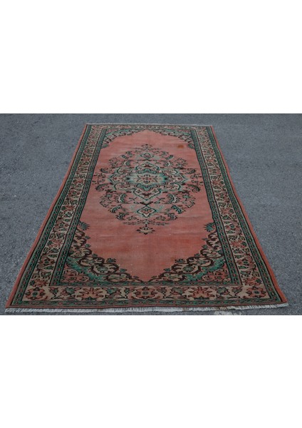 Eskitme Halı, Türk Halısı, Halı, 165 x 254 cm Pempe Halı, Dekoratif Oturma Odası Halı, 4903