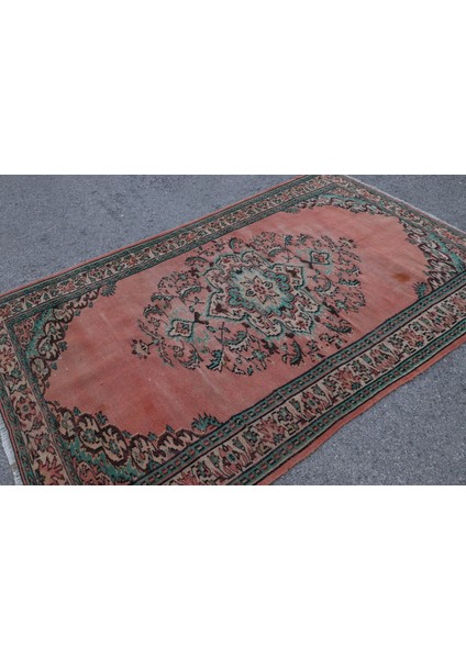 Eskitme Halı, Türk Halısı, Halı, 165 x 254 cm Pempe Halı, Dekoratif Oturma Odası Halı, 4903