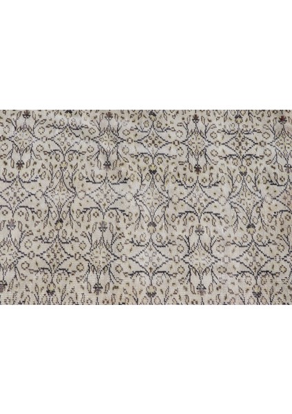 Türk Halısı, Eskitme Halı, Halı, 146 x 273 cm Bej Halı, El Dokuma Oturma Odası Halı, 2513