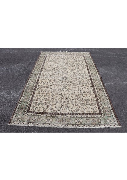 Türk Halısı, Eskitme Halı, Halı, 175 x 278 cm Kahverengi Halı, Kabilesı Büyük Halı, 2491