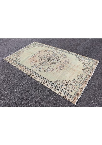 Türk Halısı, Eskitme Halı, Halı, 162 x 252 cm Yeşil Halı, Organik Büyük Halı, Oturma Odası Halı, 250 fiyatları