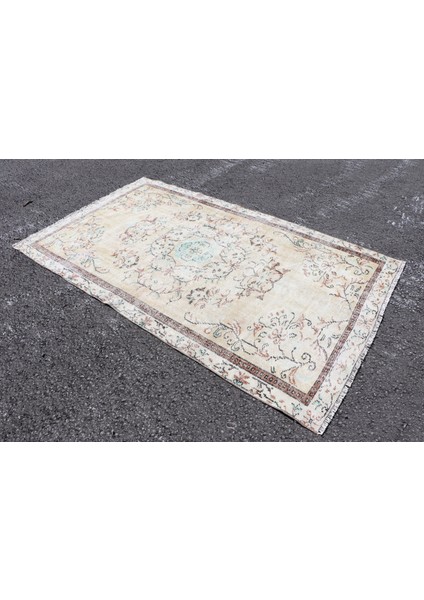 Türk Halısı, Eskitme Halı, Halı, 144 x 248 cm Bej Halı, Organik Banyo Halı, Alan Halı, 2512 fiyatları