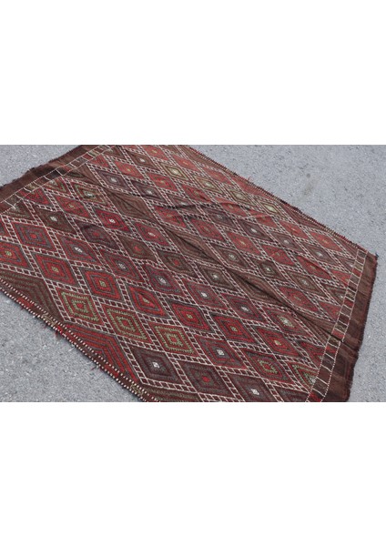 Eskitme Halı, Türk Halısı, Halı, 150 x 194 cm Kahverengi Halı, Yün Banyo Halı, Alan Halı, 7392 fırsatları