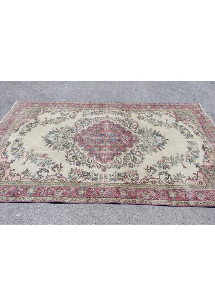 Türk Halısı, Eskitme Halı, Halı, 160 x 266 cm Pempe Halı, Yün Oturma Odası Halı, Salon Halı, 3842 modelleri