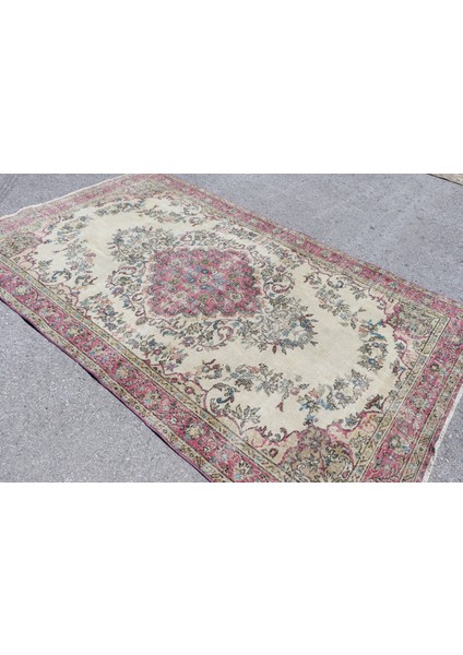 Türk Halısı, Eskitme Halı, Halı, 160 x 266 cm Pempe Halı, Yün Oturma Odası Halı, Salon Halı, 3842 fırsatları