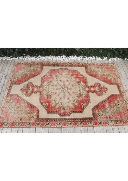 Türk Halısı, Eskitme Halı, Halı, 120 x 195 cm Kırmızı Halı, Ofice Banyo Halı, Dekoratif Alan Halı, 40 modelleri