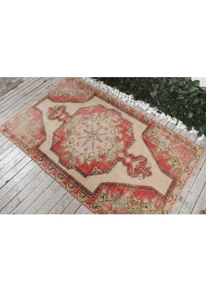 Türk Halısı, Eskitme Halı, Halı, 120 x 195 cm Kırmızı Halı, Ofice Banyo Halı, Dekoratif Alan Halı, 40 fırsatları