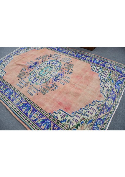 Eskitme Halı, Türk Halısı, Halı, 196 x 272 cm Pempe Halı, Yün Salon Halı, Organik Salon Halı, 12060 fırsatları