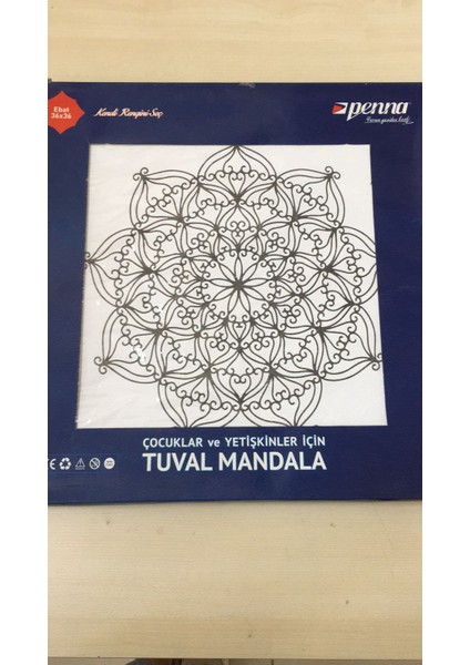 Tuval Mandala 36 x 36 cm