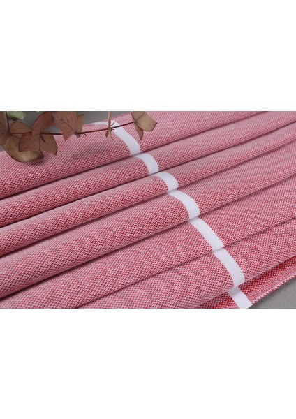 Kırmızı Hediye Havlu, Havlu, 100 x 180 cm Pamuk Havlu, Şık Şal, Sarong Peştamal, Organik Peştamal, modelleri