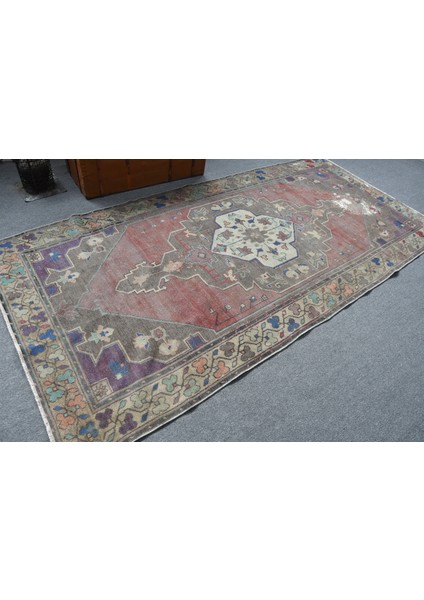 Eskitme Halı, Türk Halısı, Halı, 146 x 308 cm Mor Halı, Bahçe Yer Halı, Dekoratif Salon Halı, 11996 fiyatları