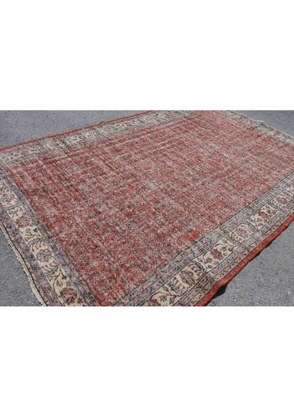 Eskitme Halı, Türk Halısı, Halı, 223 x 330 cm Kırmızı Halı, Anadolusı Salon Halı, 6333 fiyatları