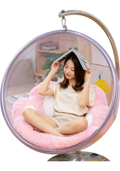 Peluş Koltuk Minderi - Pembe (Yurt Dışından) fırsatları