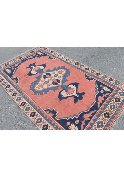 Türk Halısı, Eskitme Halı, Halı, 145 x 243 cm Pempe Halı, El Dokuma Banyo Halı, Ofice Banyo Halı, 758 modelleri