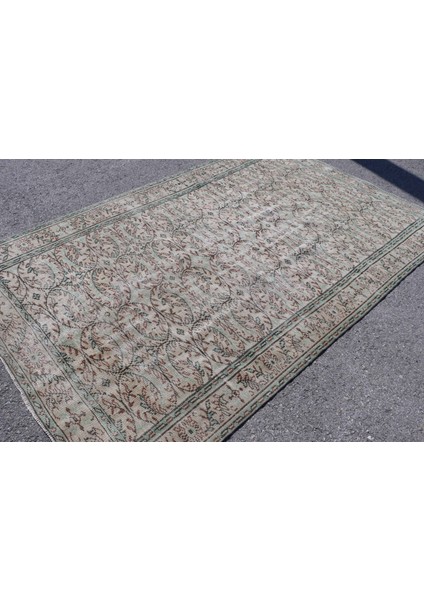 Eskitme Halı, Türk Halısı, Halı, 163 x 271 cm Yeşil Halı, Bohemsı Yer Halı, Dekoratif Büyük Halı, 625 fiyatları