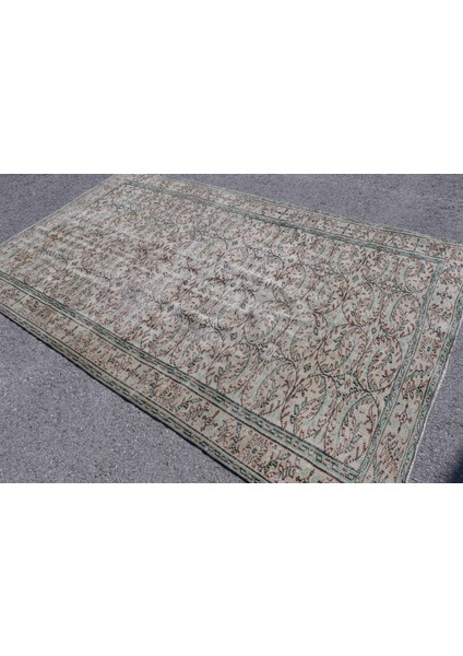 Eskitme Halı, Türk Halısı, Halı, 163 x 271 cm Yeşil Halı, Bohemsı Yer Halı, Dekoratif Büyük Halı, 625 fırsatları