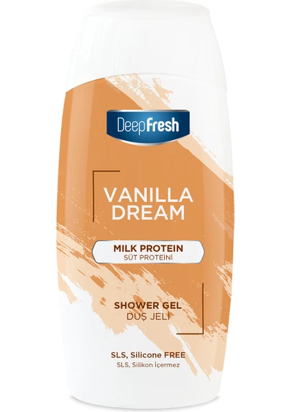 Deep Fresh Vanilla Dream Duş Jeli Süt Proteini 400ml