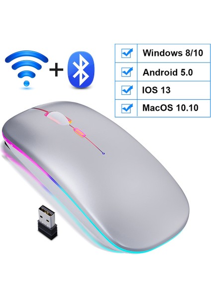 Hainan Shenda Bluetooth Kablosuz Mouse   (Yurt Dışından)