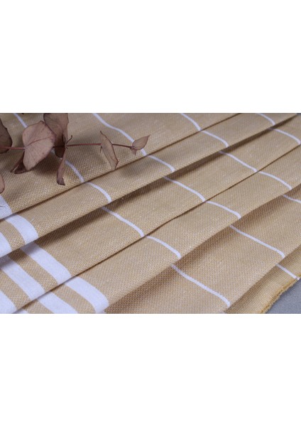 Hardal Havlu, Yüz Havlusu, 60 x 100 cm Pamuk Havlu, Kadınlar Için Hediye, Bulaşık Peçete,