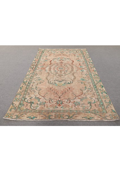 Türk Halısı, Eskitme Halı, Halı, 174 x 277 cm Kahverengi Halı, Yer Halı, Yün Yer Halı, 9747