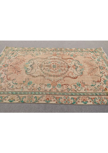 Türk Halısı, Eskitme Halı, Halı, 174 x 277 cm Kahverengi Halı, Yer Halı, Yün Yer Halı, 9747 modelleri