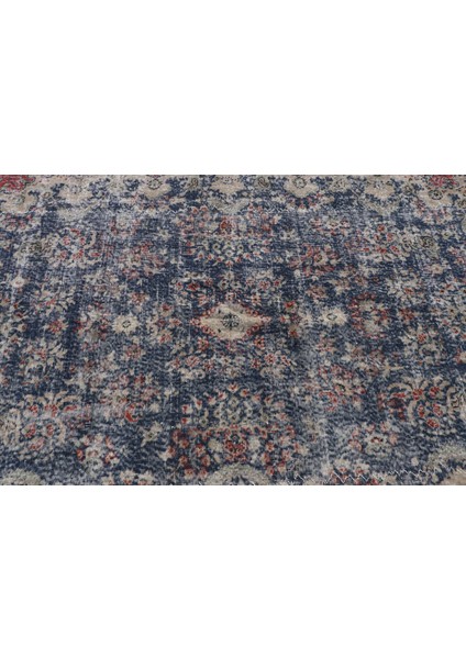 Türk Halısı, Eskitme Halı, Halı, 200 x 325 cm Mavi Halı, Bahçe Oturma Odası Halı, 5871