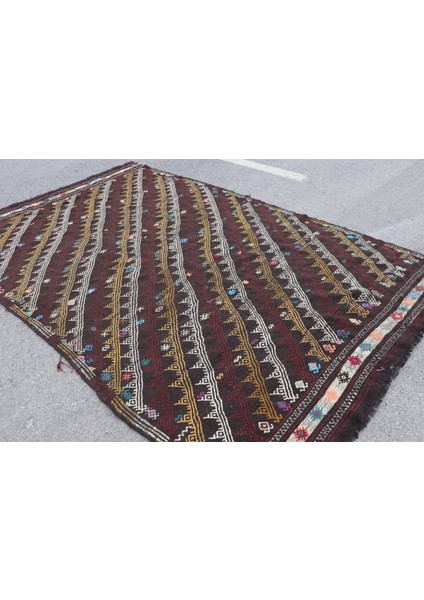 Eskitme Halı, Türk Halısı, Halı, 206 x 334 cm Kırmızı Halı, Yün Büyük Halı, Bohemsı Salon Halı, 7429 fiyatları