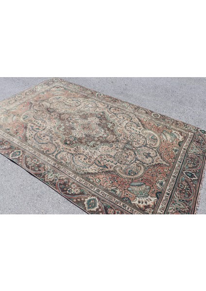 Eskitme Halı, Türk Halısı, Halı, 178 x 280 cm Kırmızı Halı, El Dokuma Yer Halı, Organik Yer Halı, 434 fırsatları