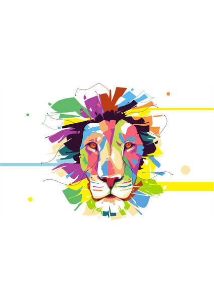 Aslan 2 Folyo Sticker 60 cm Uzunluk