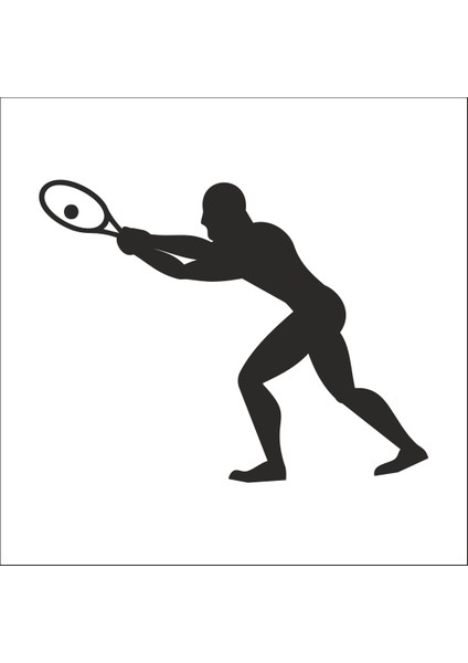 Tenisci Folyo Sticker 60 cm Uzunluk
