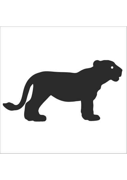 Yavru Kaplan Folyo Sticker 80 cm Uzunluk