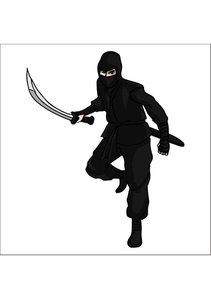 Ninja Folyo Sticker 200 cm Uzunluk