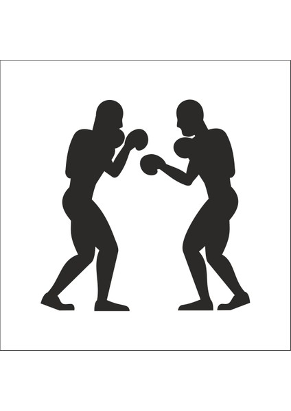 Kickbokscu Folyo Sticker 90 cm Uzunluk