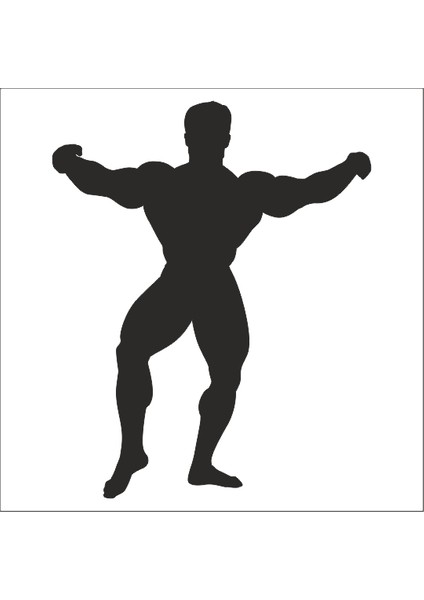 Body Gym Folyo Sticker 70 cm Uzunluk