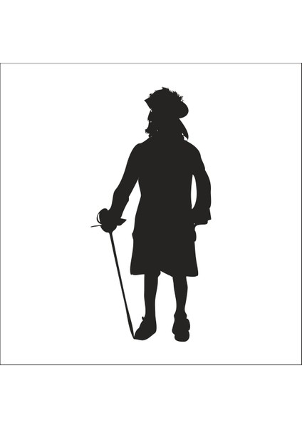 Şovalye Folyo Sticker 90 cm Uzunluk